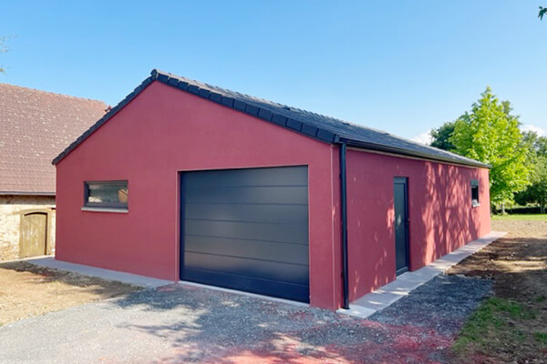 DOIZON - Garage aspect béton